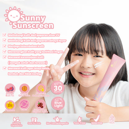 Transishe by d'odette - SUNNY Sunscreen SPF 30 PA+ ,50ml | Sunscreen Anak